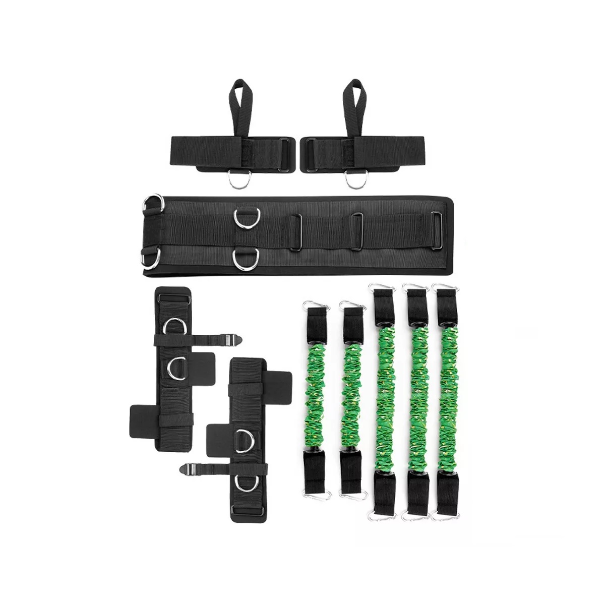 Ligas De Resistencia Entrenamiento Fitness Velocidad D Boxeo Verde