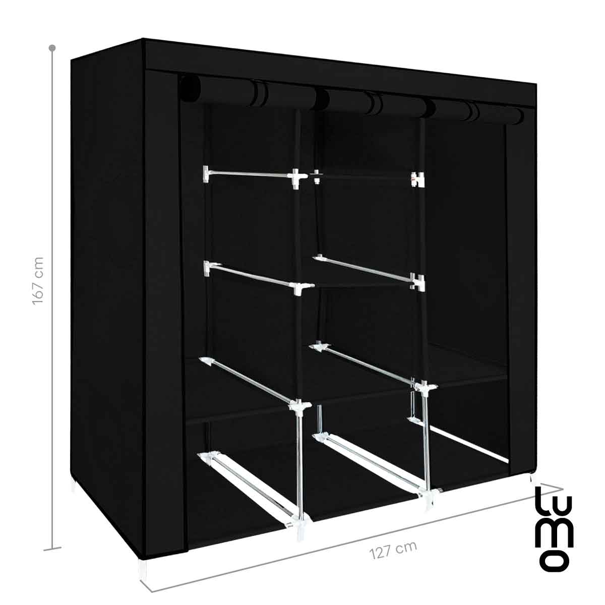 Closet Armable Ropero Guardaropa Organizador Rack Portatil