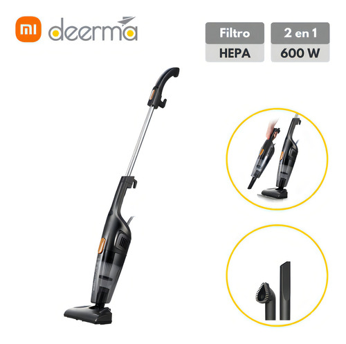 Deerma DX115C aspiradora de mano vertical 1.2L color Negro