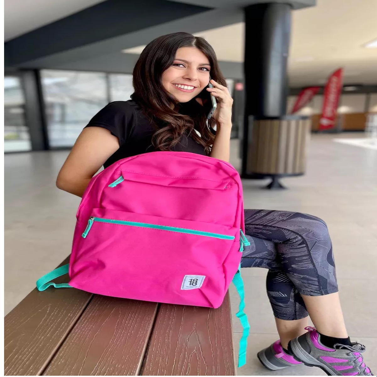 M Mochila Chenson 1818 Juvenil Grande Coleccion Colors