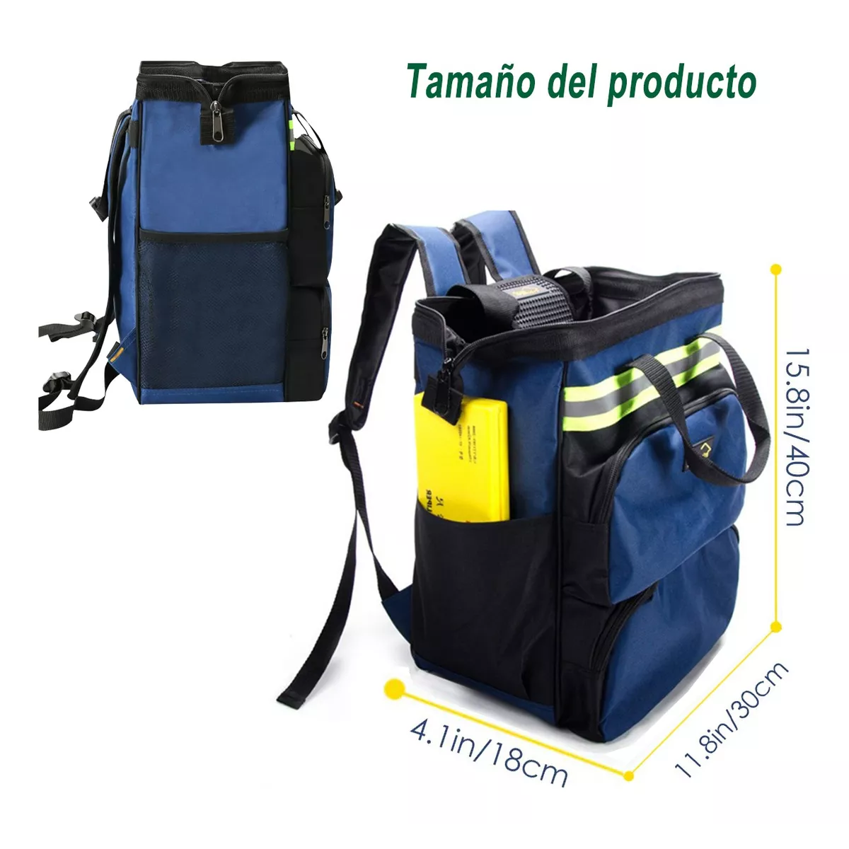 Maleta De Herramientas Gran Capacidad Mochila Organizador