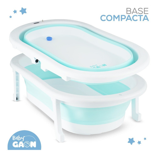 Bañera Tina De Baño Para Bebe Plegable Portatil Casa Y Viaje