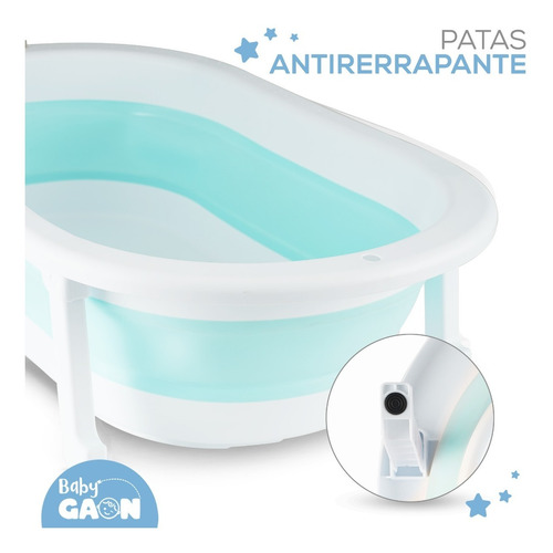 Bañera Tina De Baño Para Bebe Plegable Portatil Casa Y Viaje