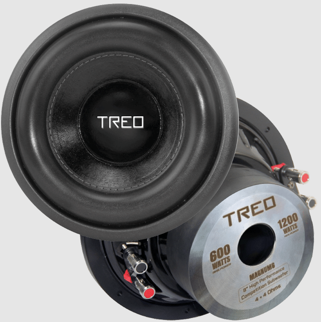 Subwoofer Treo MAGNUM8 Dual 8 Pulgadas 600 Watts RMS 4ohms