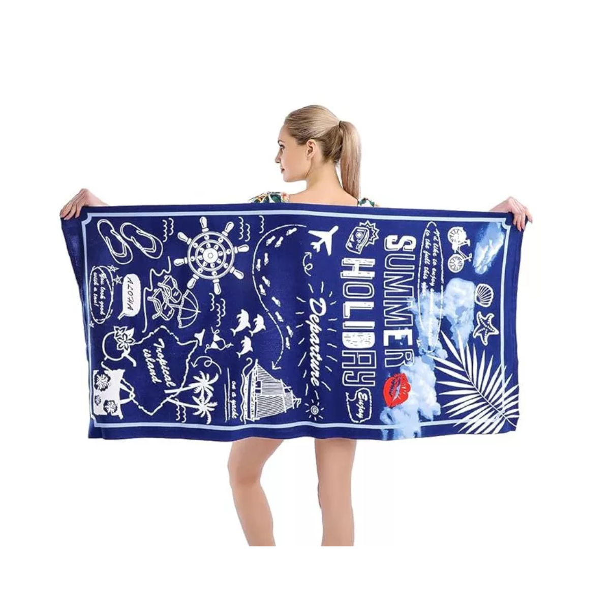 Toalla Microfibra Natación Gym Playa Deportiva 150 X 70cm