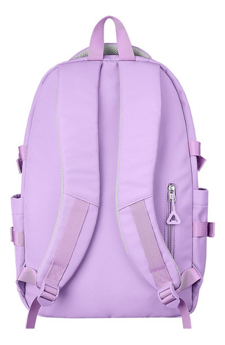 Mochila escolar Iforu Backpack-13N color violeta diseño liso 30L