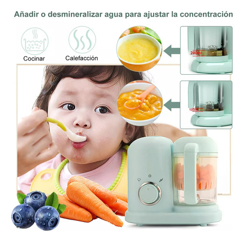 Procesador De Alimentos Para Bebés Molinillo 3 En 1