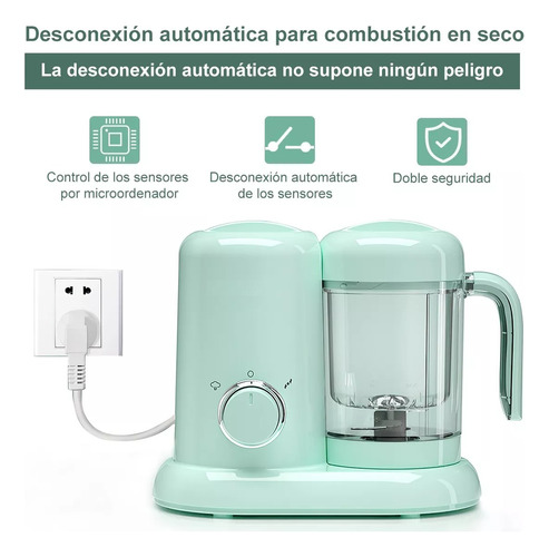 Procesador De Alimentos Para Bebés Molinillo 3 En 1