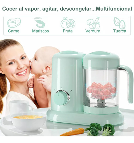 Procesador De Alimentos Para Bebés Molinillo 3 En 1