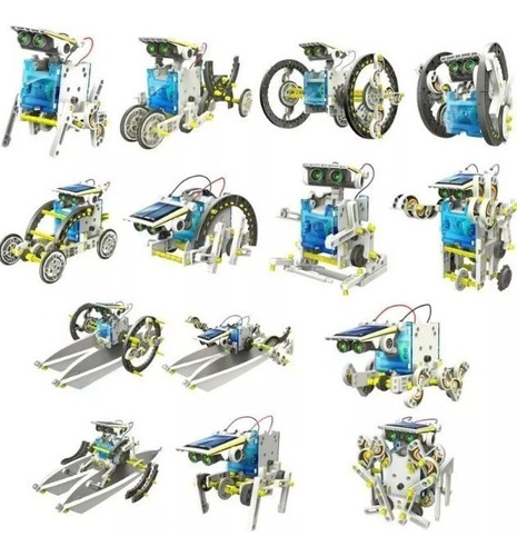 Juguete Educativo Robot Solar Regalo Para Niños 8 A 14 Años