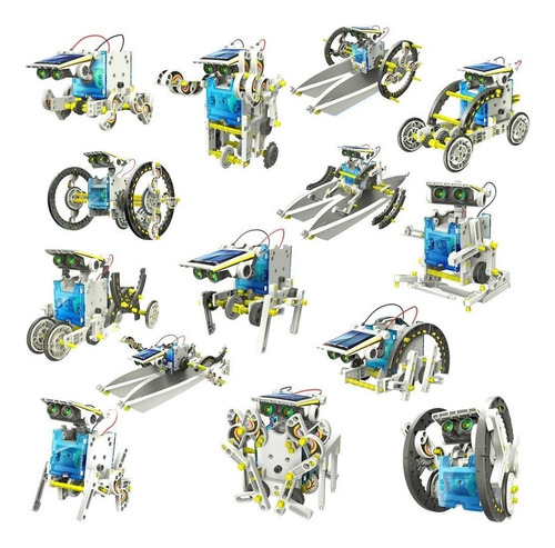 Juguete Educativo Robot Solar Regalo Para Niños 8 A 14 Años