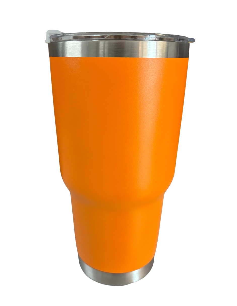 Termo de acero inoxidable Dragon Ball, Goku color naranja 30 Oz