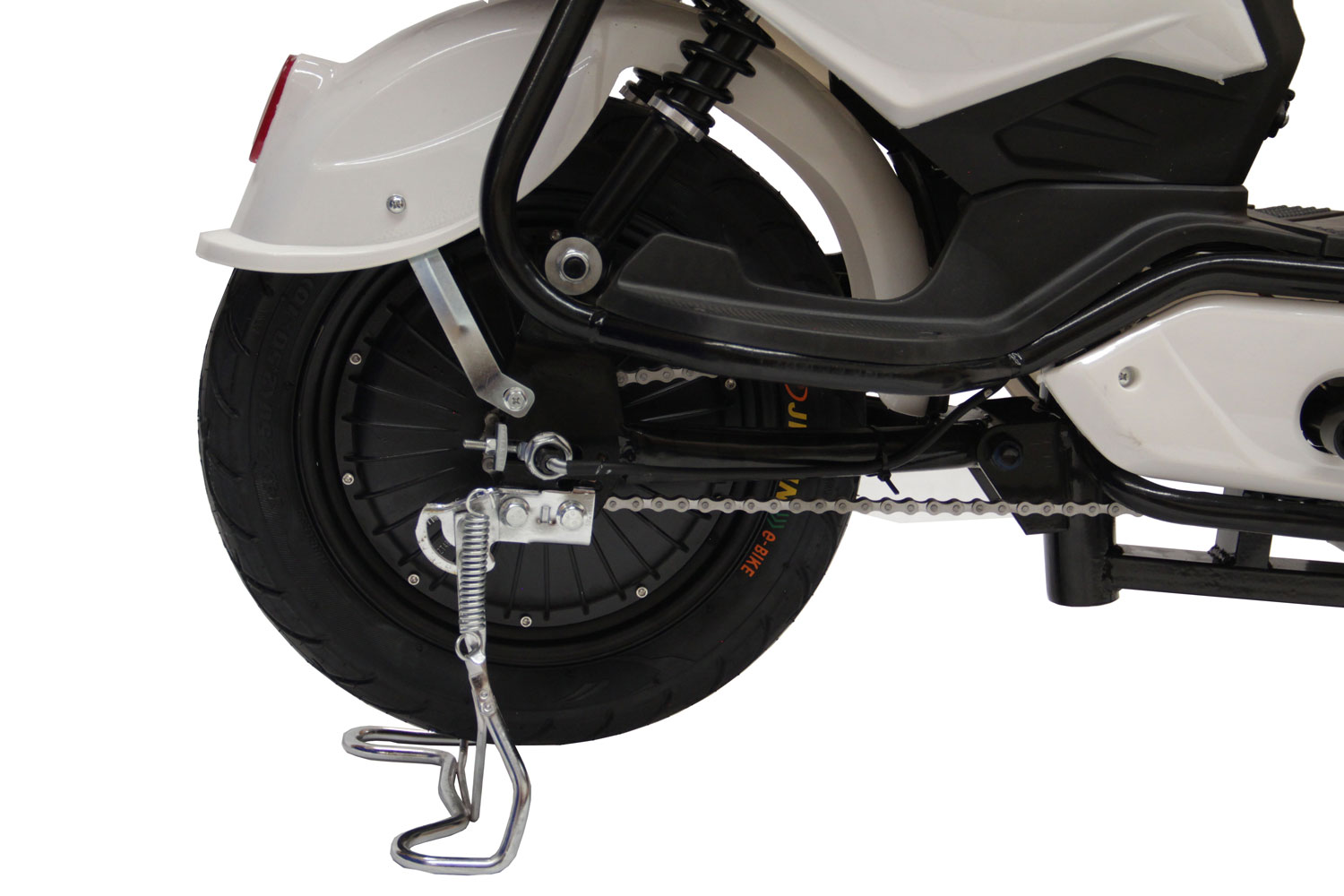 Bicicleta Eléctrica Urbana Moboss ZM400 Blanco 350W 25 km/h