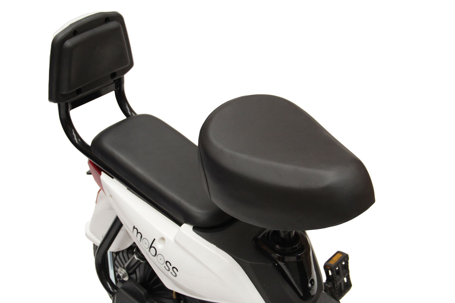 Bicicleta Eléctrica Urbana Moboss ZM400 Blanco 350W 25 km/h