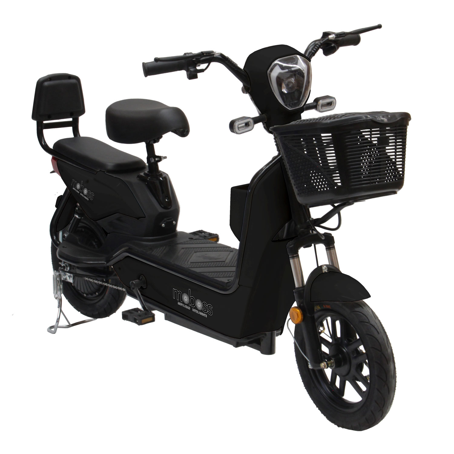 Bicicleta Eléctrica Urbana Moboss ZM400 Negro 350W 25 km/h