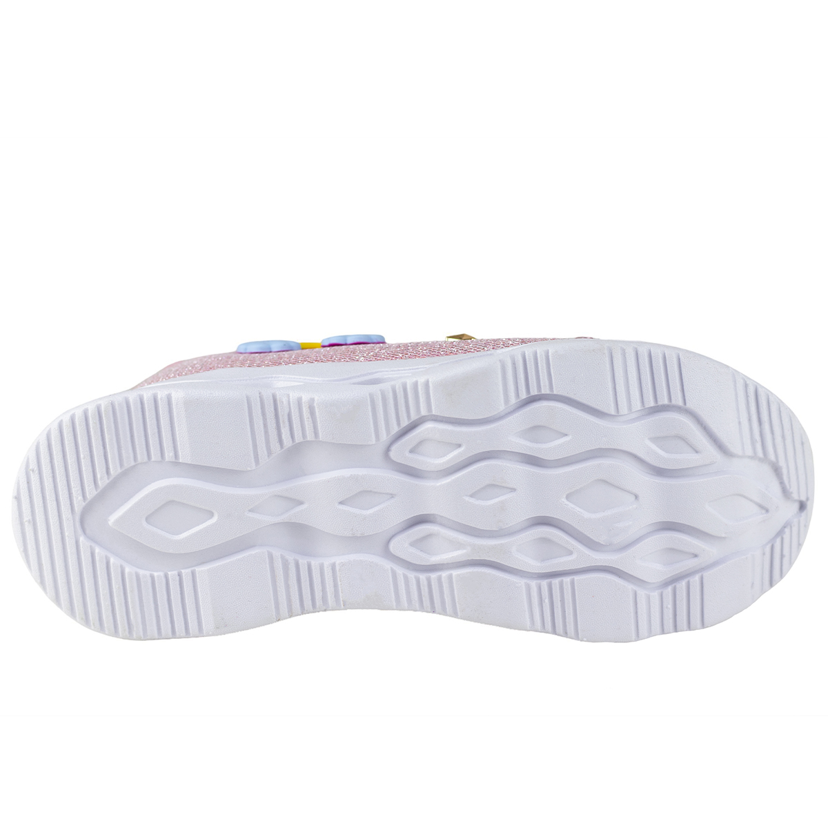 Tenis Con Luces Para Niña Arcoiris Kids Shoes 113 Rosa Urbano