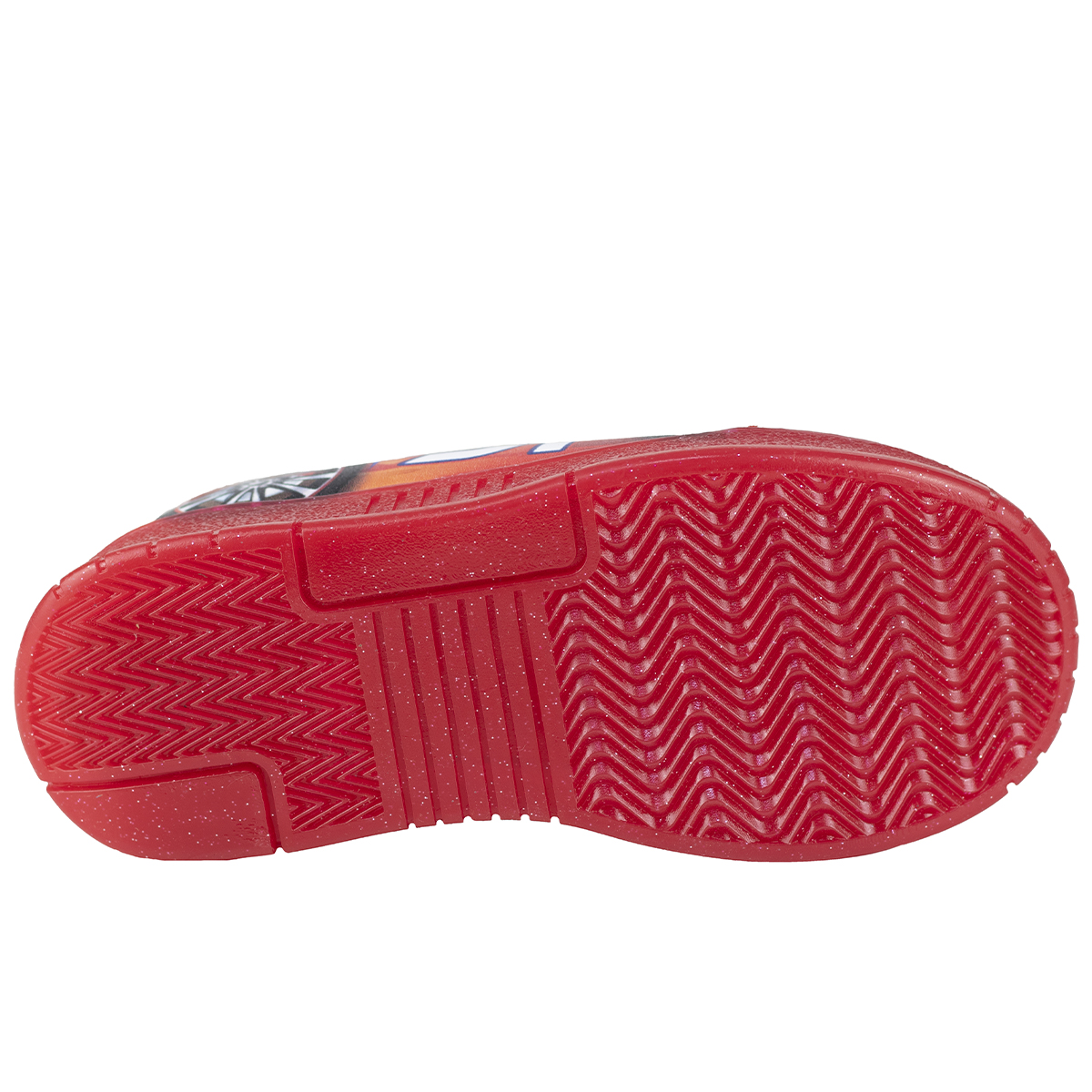 Tenis Rojo Con Luces Para Niño Diseño De Carrito Kids Shoes 205 Sintetic
