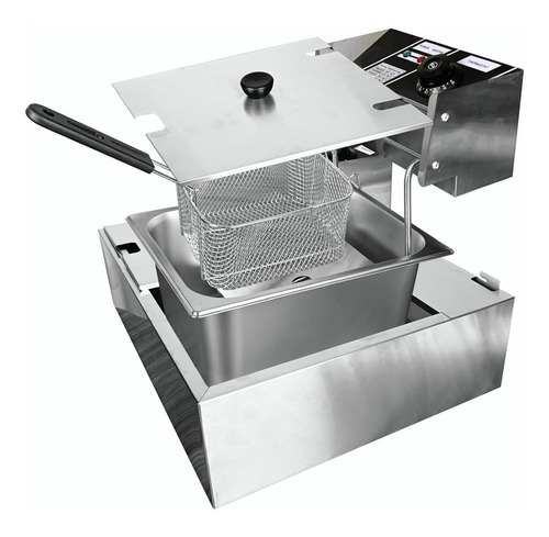 Freidora Aceite Electrica Industrial Gran Capacidad 12l