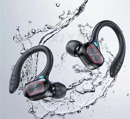 Audifonos Bluetooth Deportivos Audifonos In Ear Con Ganchos plata