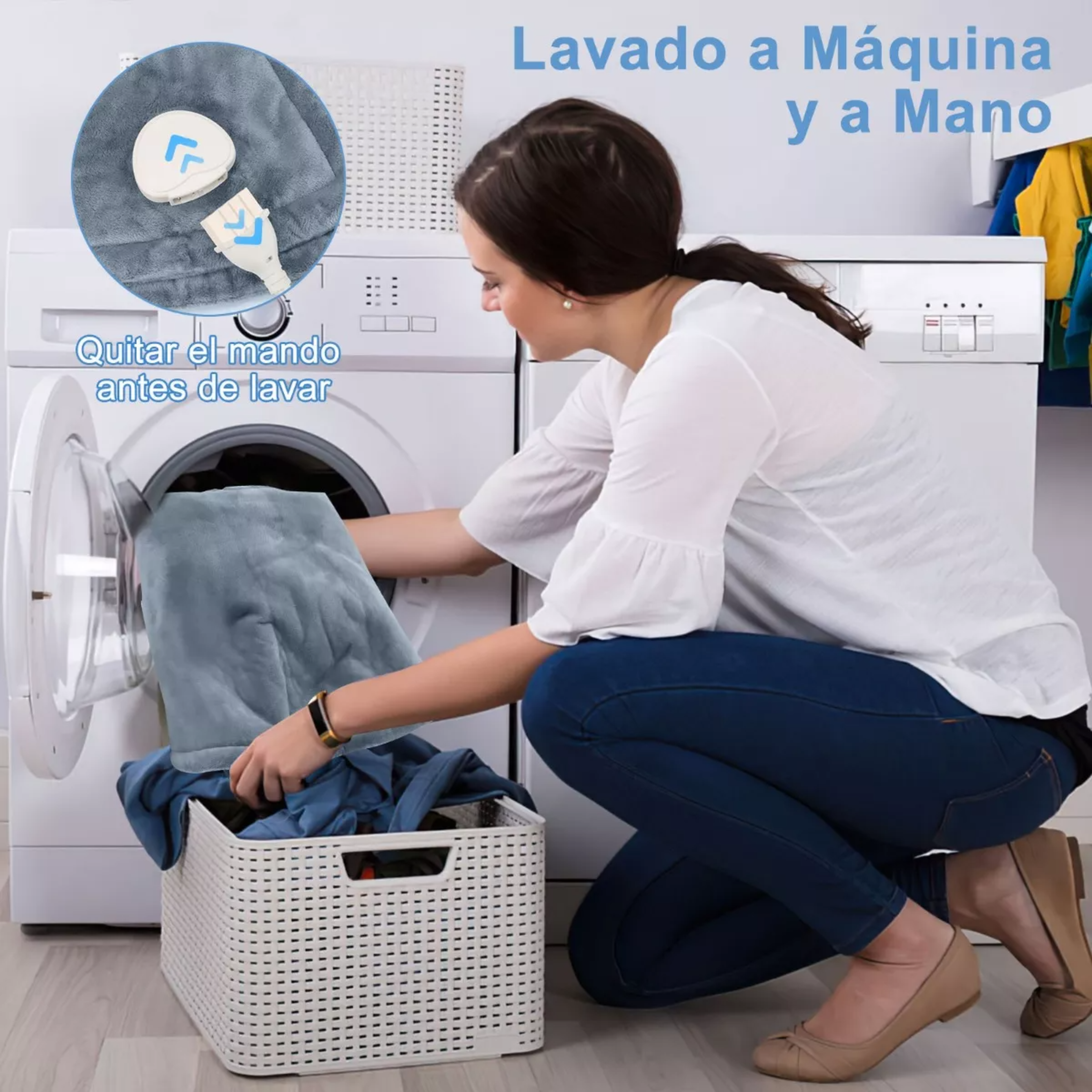 Almohadilla Térmica Cojín Eléctrica Para Cuello Y Hombros