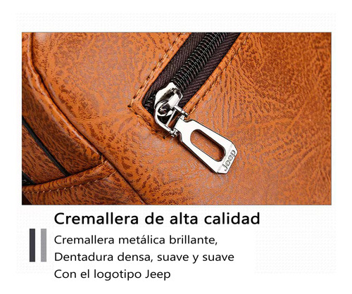 Bolsa De Hombro De Cuero Pu Triple Para Hombres De Negocios
