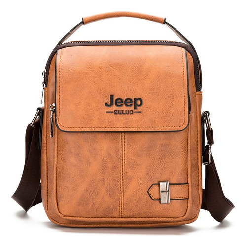 Bolsa De Hombro De Cuero Pu Triple Para Hombres De Negocios