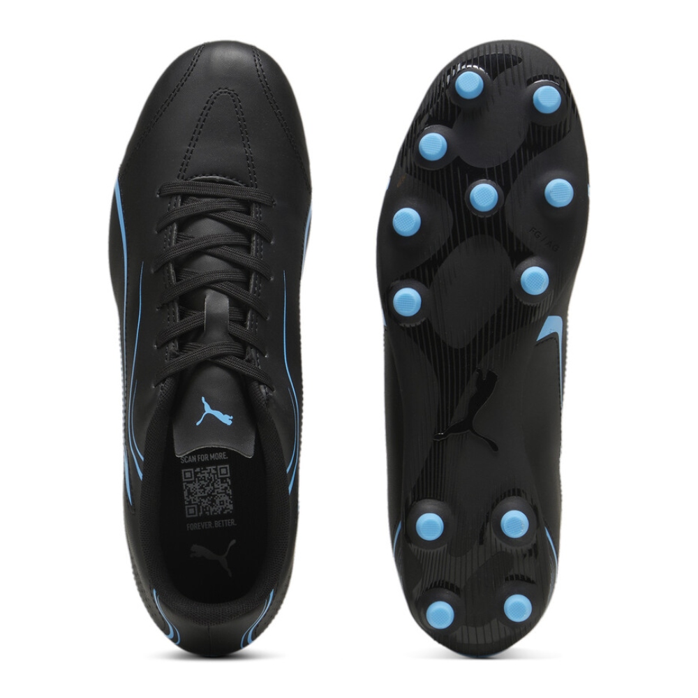 Tenis Puma de Futbol Vitoria FG/AG Negro-Azul de Hombre 107483 05