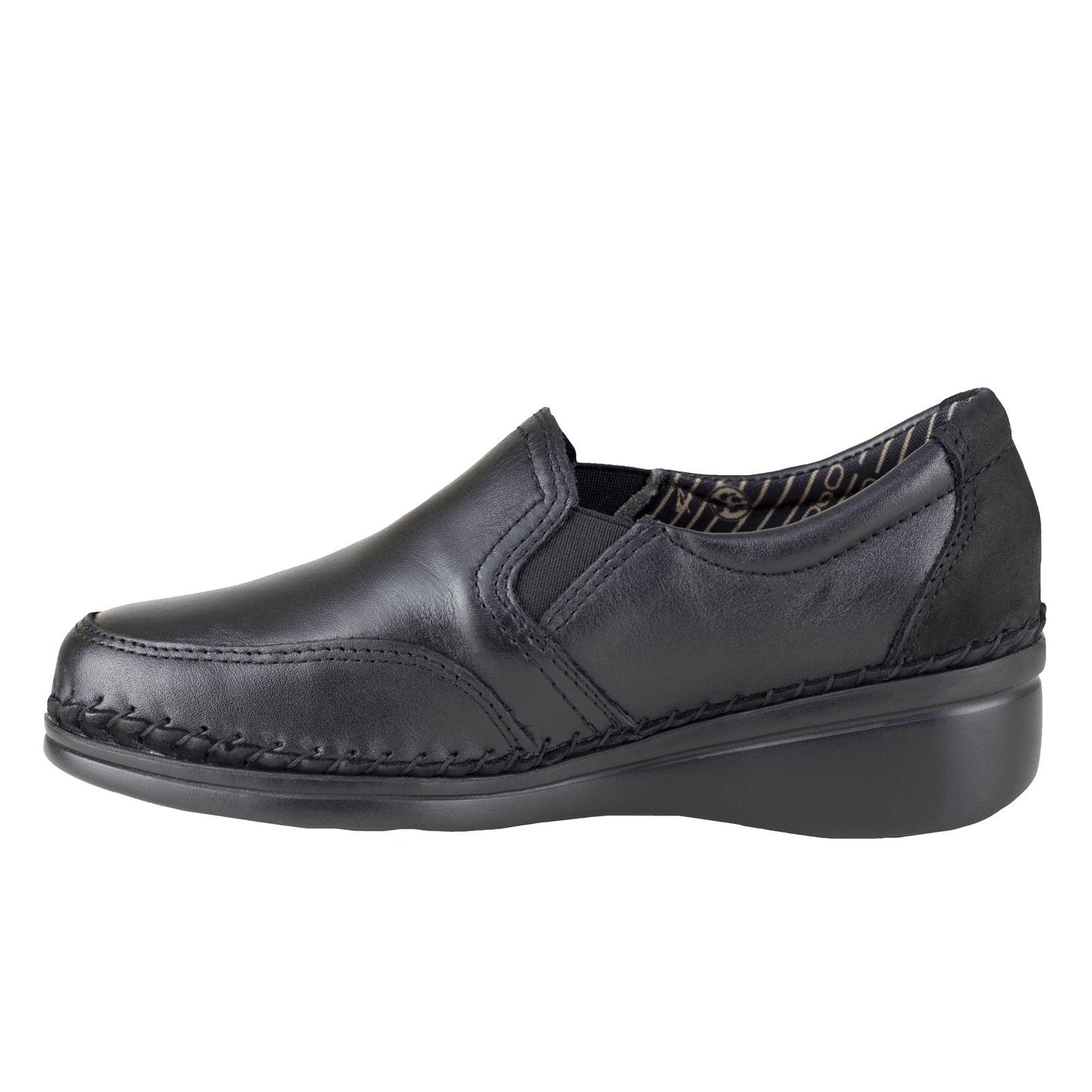 Zapato De Tacón Cómodo Mujer Lobo Solo Semi-vestir 4706 Negro  
