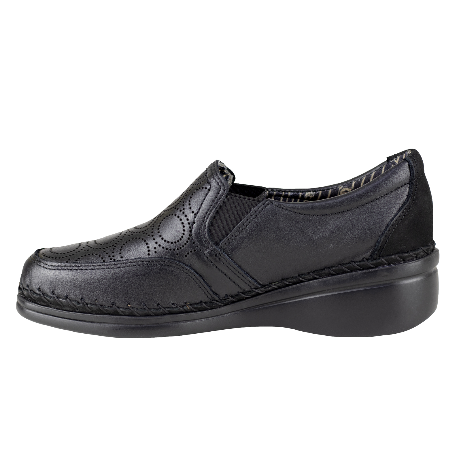 Zapatos Mujer Con Tacón Semivestir Lobo Solo 4702 Negro Moda