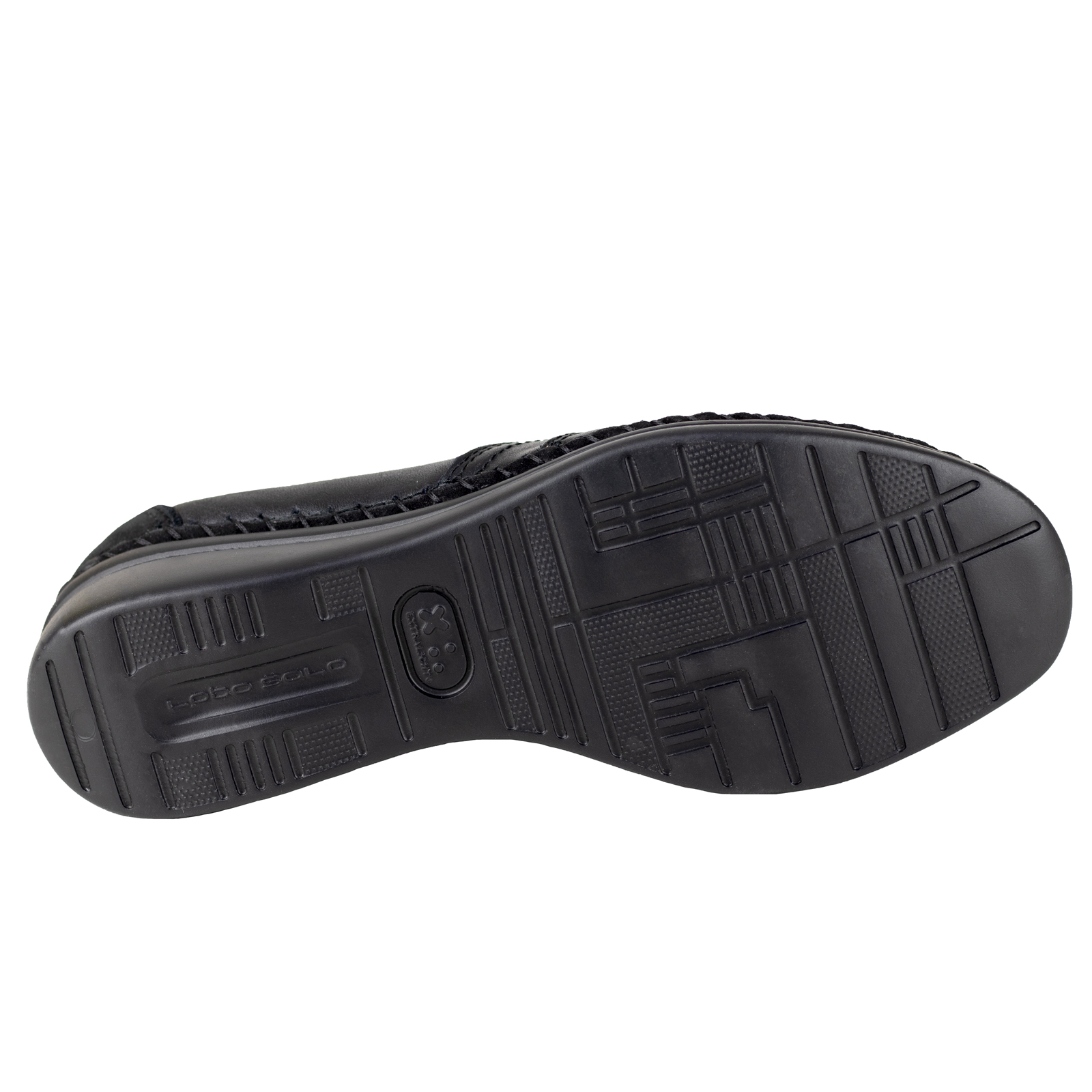 Zapatos Mujer Con Tacón Semivestir Lobo Solo 4702 Negro Moda
