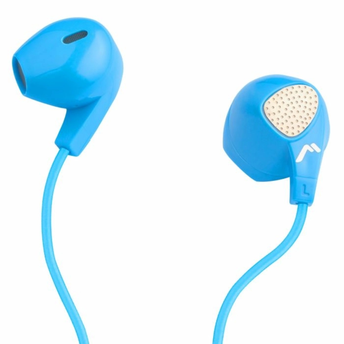 Audífonos Mitzu MH-0092BL Manos Libres Ergonómicos C/Cable Azul ENDY1