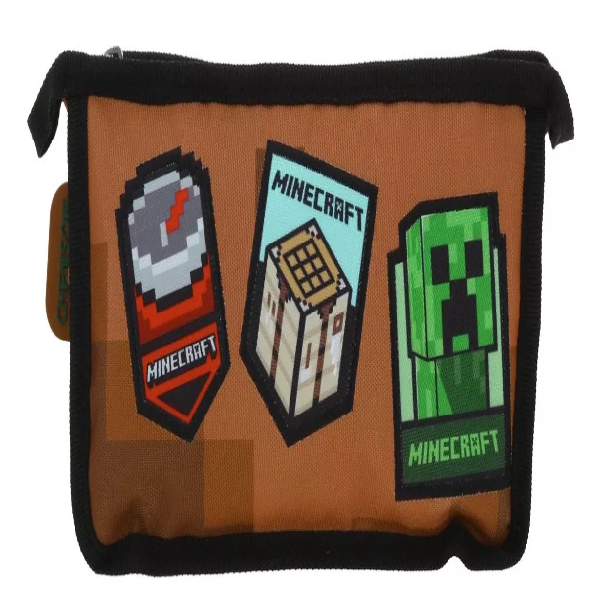 M Lapicera Estuche Escolar Chenson Minecraft Pexel Para Niño