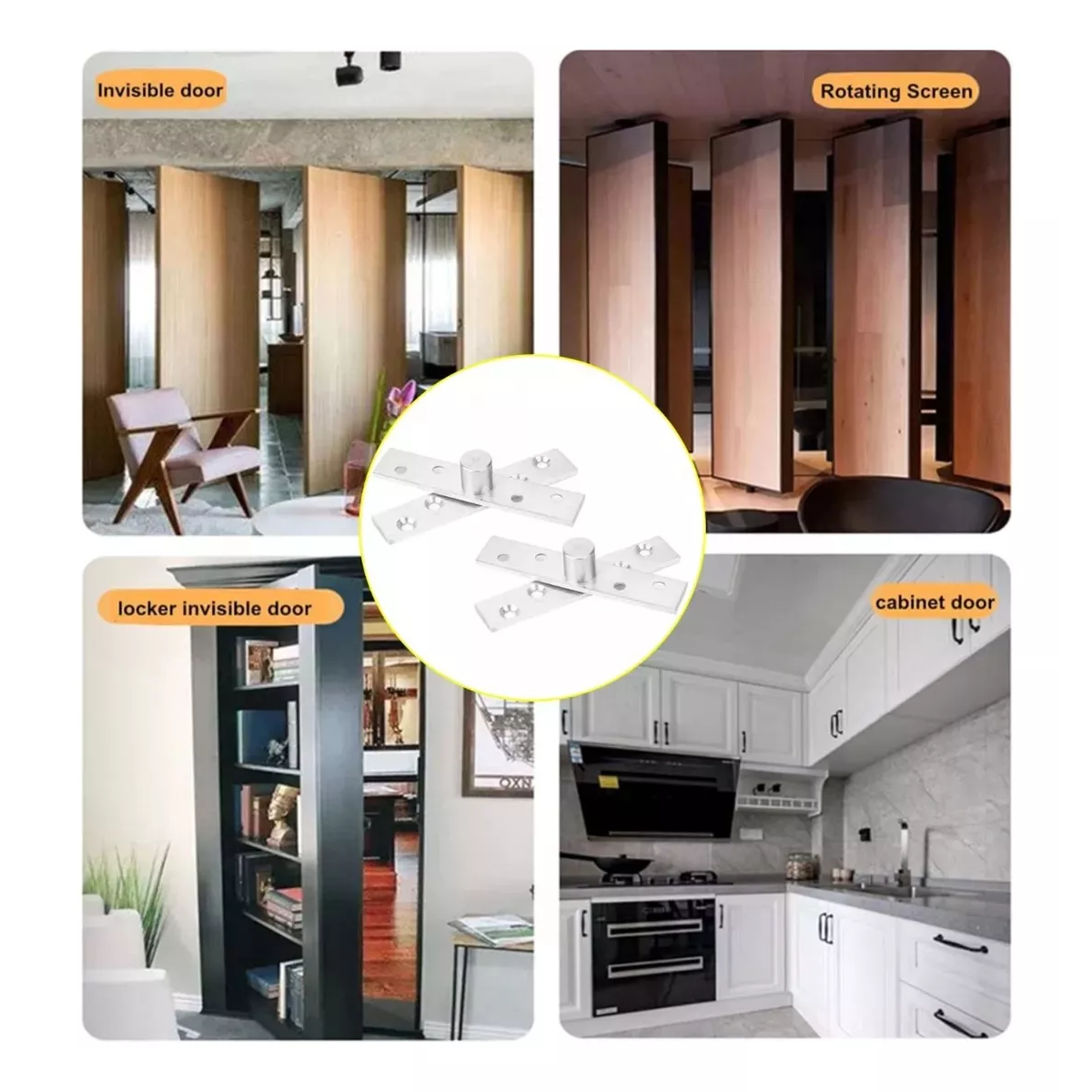 8pz Bisagra De Pivote Giratoria De 360 Grados,pivote Central