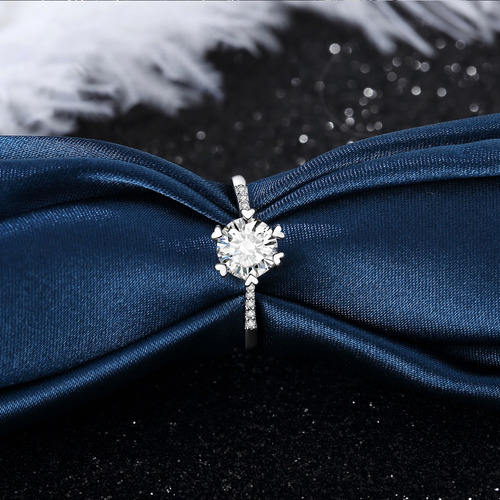 Anillo Ajustable De Plata Para Mujer,regalo Promesa Novia