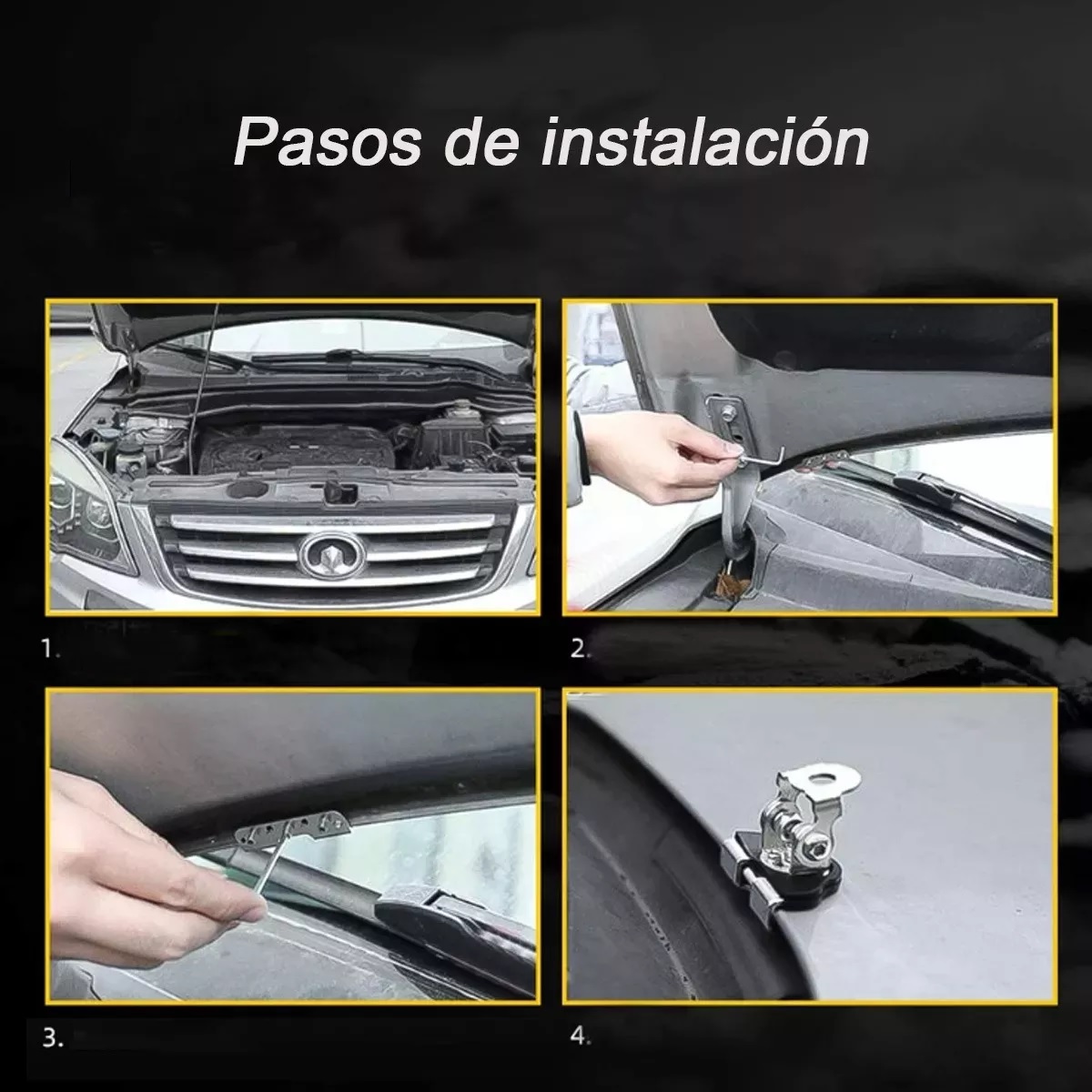 Bases Cofre Universales Para Faros Led Soporte De Montaje 2Pzas
