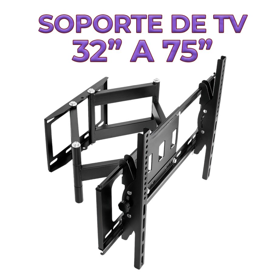 Soporte para TV de 35 a 75 Pulgadas Doble Brazo Extensible