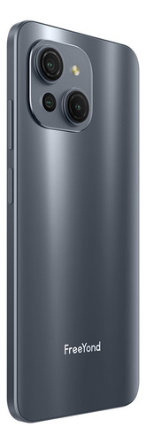 Celular Freeyond M5 Dual Sim 256 Gb Rom Gran Memoria 6.52 Hd Pantalla Ips Ai 3 Cámara 50mp 4g Lte 5000mah Batería 8 Gb Ram 8 Core Smartphone Gris
