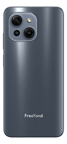 Celular Freeyond M5 Dual Sim 256 Gb Rom Gran Memoria 6.52 Hd Pantalla Ips Ai 3 Cámara 50mp 4g Lte 5000mah Batería 8 Gb Ram 8 Core Smartphone Gris