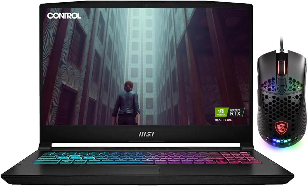 MSI Laptop Gamer Katana Intel Core i7 12650H RAM 16GB, SSD 1TB, Pantalla de 15.6" Video GeForce RTX 4070, Windows 11 Home Teclado en Inglés.