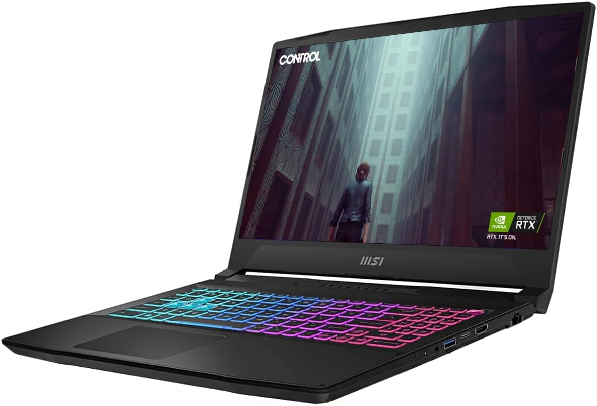 MSI Laptop Gamer Katana Intel Core i7 12650H RAM 16GB, SSD 1TB, Pantalla de 15.6" Video GeForce RTX 4070, Windows 11 Home Teclado en Inglés.