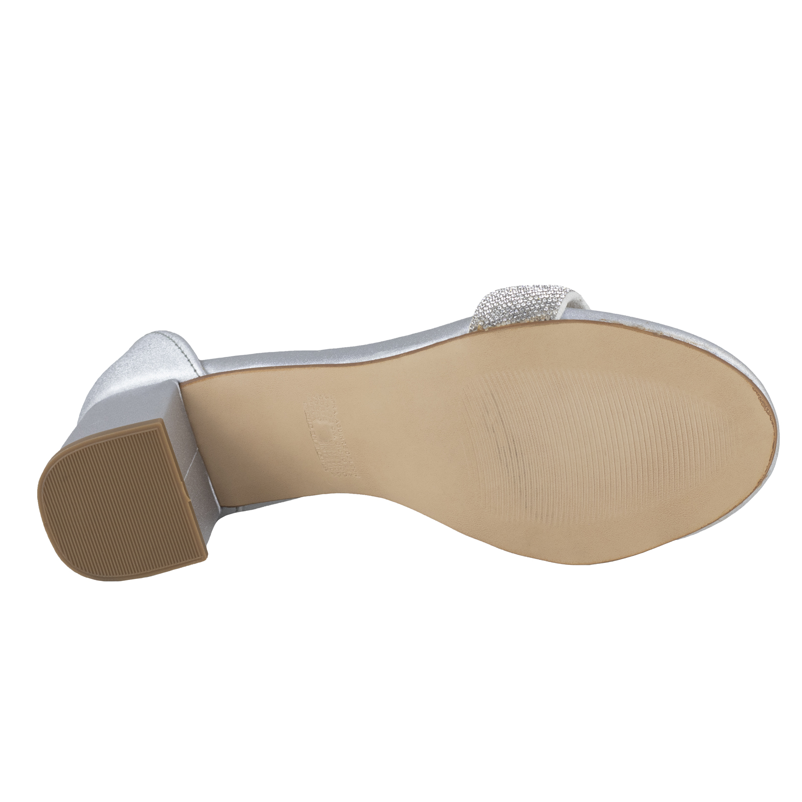 Zapatilla Semivestir Mujer Abierta Lady Paulina 21217 Plata