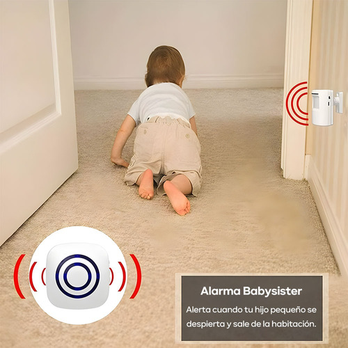 Timbre Con Sensor Movimiento Con 38 Música Para Negocios