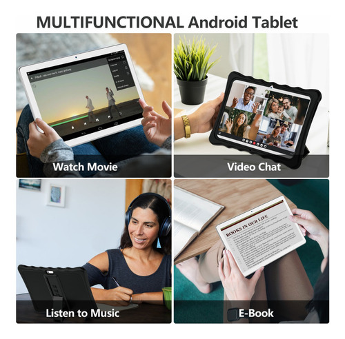 Tablet Feonal K118 K118D 10.1" 64GB white y 4GB de memoria RAM