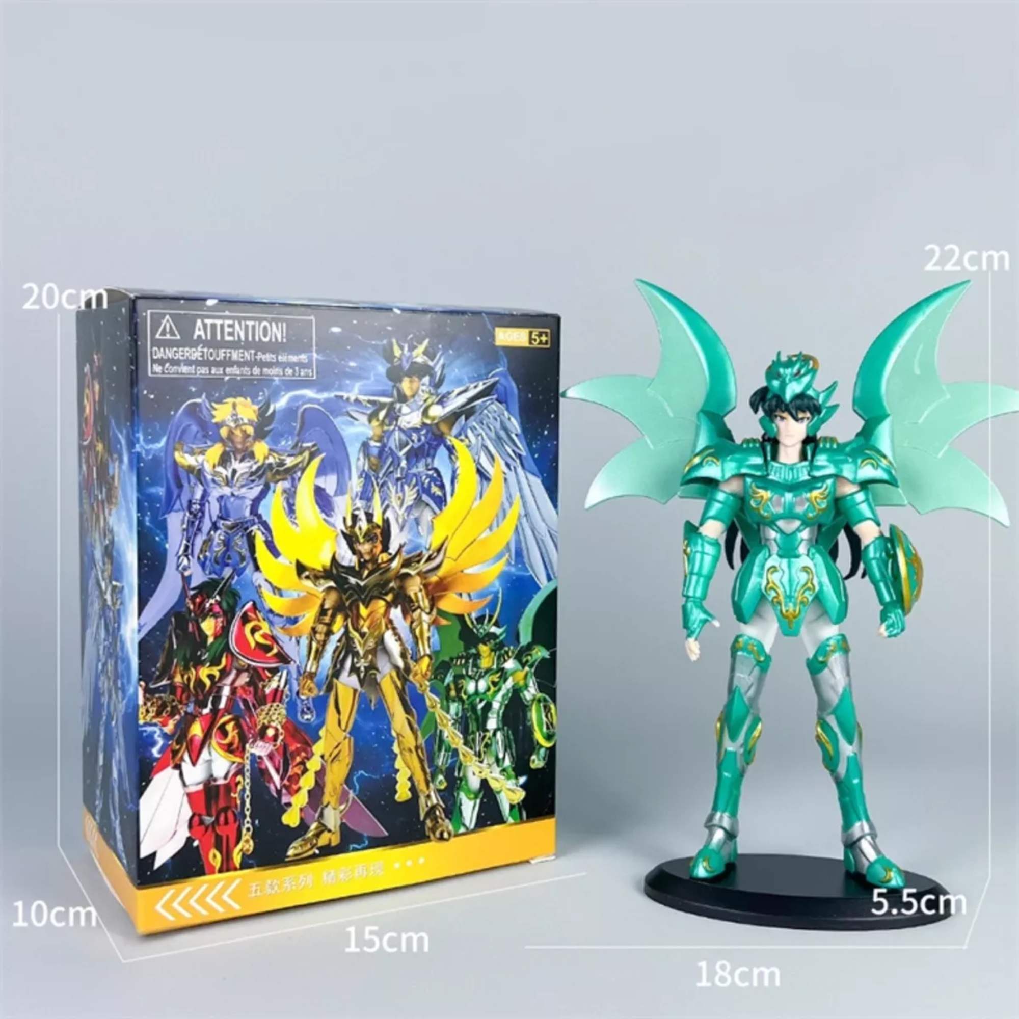 Figuras Caballeros Del Zodiaco Saint Seiya Armadura Divina Juguete Shiryu