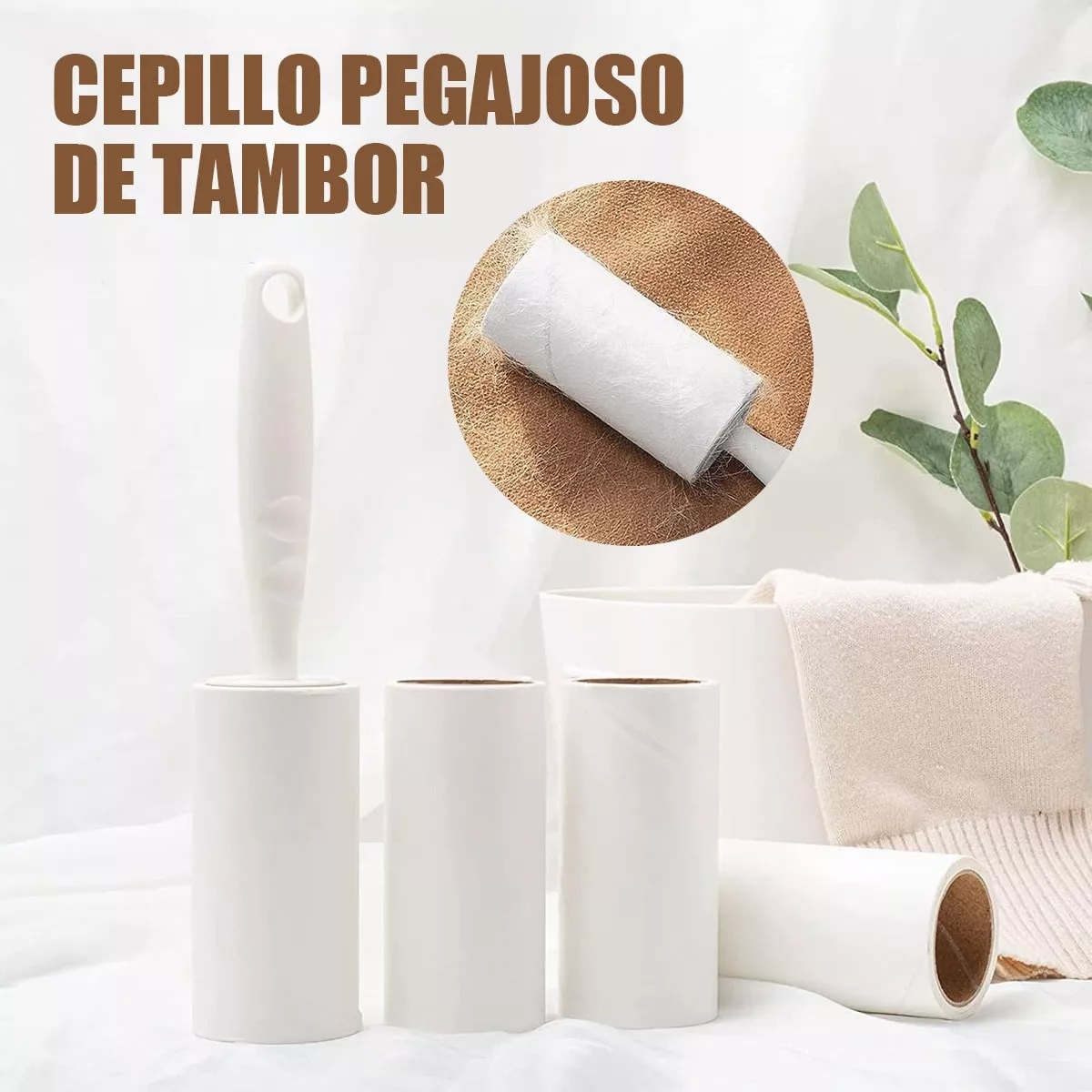 Kit 11 Rodillo Quita Pelusa Pelo Removedor Mascota Adhesivo