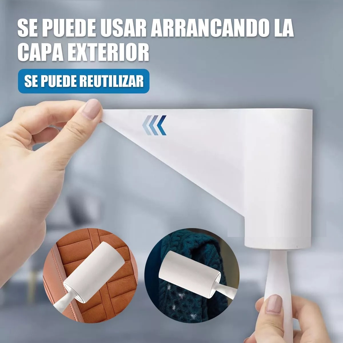 Kit 11 Rodillo Quita Pelusa Pelo Removedor Mascota Adhesivo