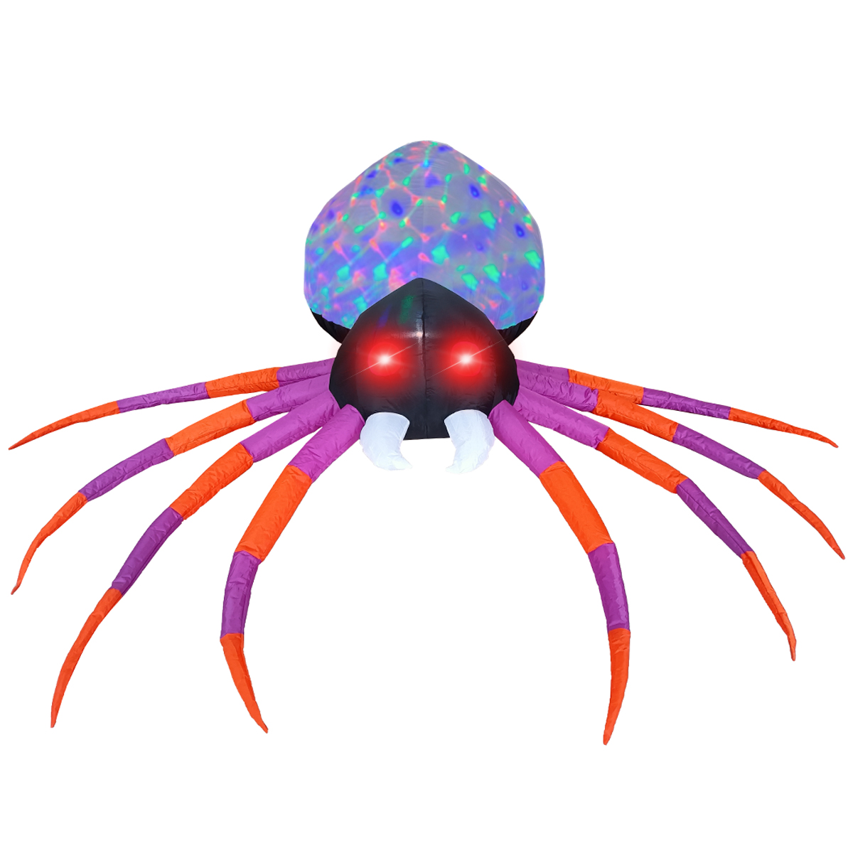 Inflable de Halloween Araña spider para exteriores multiled - 2.2m