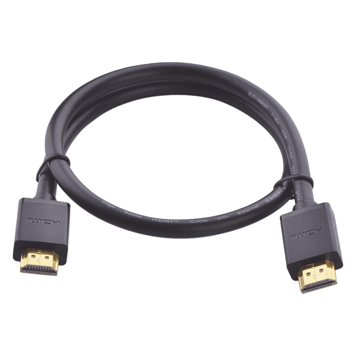 Cable Hdmi 2.0 4k@60hz 1 Metro Hdr 3d Hec Arc Hdcp Ugreen