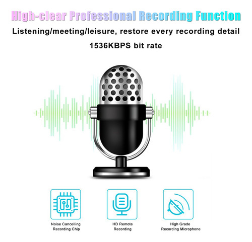 Reproductor De Música Bluetooth Mp3 Mp4, Grabadora De Radio