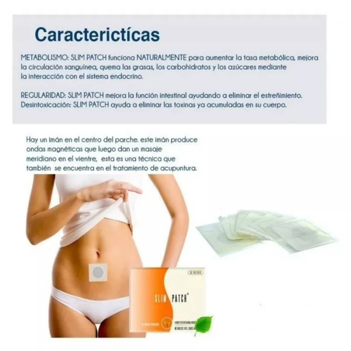 Slim Patch 10 Unidades Para Adelgazar Redudir Peso